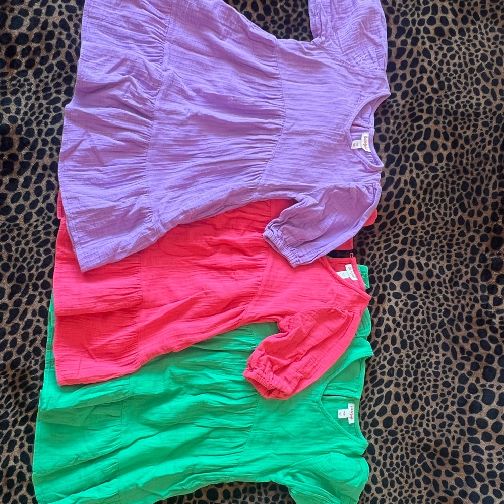 Cat & Jack Kids Dresses - Purple, Pink, and Green